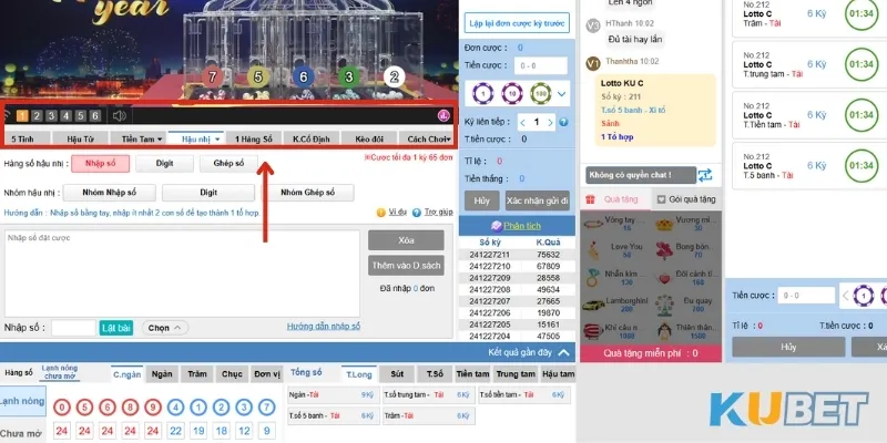 Lotobet Kubet cung cấp nhiều cửa cược mang tới nhiều sự lựa chọn