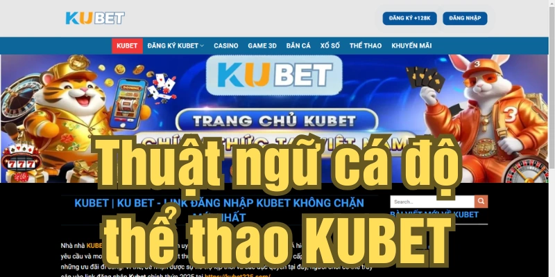 thuật ngữ cá độ thể thao kubet